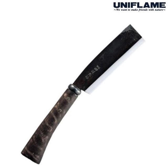 UNIFLAME 鍛造開山刀/越後刃物-手工柴刀 大 U684115 日本製