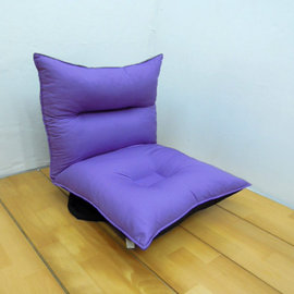【台客嚴選】-夢幻紫kimi俏米轉盤和室椅 和室椅 簡易電腦椅 台灣製