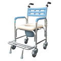 【耀宏】鋁合金洗澡椅便器椅(硬背/把手) YH125-2