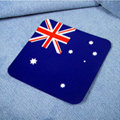 【衝浪小胖】澳洲國旗方形行李箱貼紙／抗ＵＶ、防水／登機箱、旅行箱／世界多國款可收集訂製