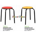 雪之屋 烤黑圓管鐵管椅/造型椅/餐椅/折疊椅 X608-18~24
