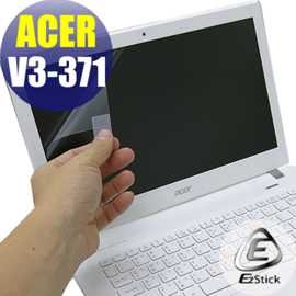 【EZstick】ACER Aspire V13 V3-371 專用 靜電式筆電LCD液晶螢幕貼 (可選鏡面或霧面)