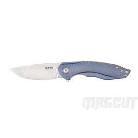 宏均-MKM TIMAVO 3D 石洗藍鈦柄 -折刀 (不二價) / AJ-MK VP02-T3BB