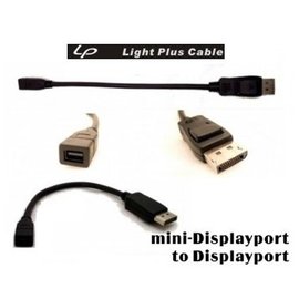 【可超商取貨】LPC-1407 Displayport (公 )對mini Displayport (母) 迷你DP轉大DP