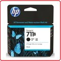 【HP原廠】HP 711B 80-ml 3WX01A 黑色墨水匣 CZ133A 後續替代商品 / 適用印表機: DSJ520