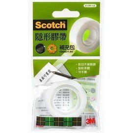 3M Scotch 810R-1/2 隱形膠帶(透明袋)