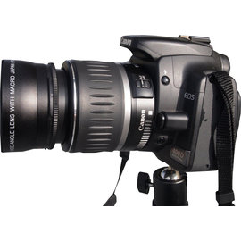 Kelda 數位相機用52/58mm 0.45X廣角鏡頭帶微距鏡 ( 前口62mm )信達光學強力推薦