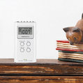 山進電子SANGEAN-二波段數位式口袋型收音機(調頻立體/調幅)DT-123白色★一年保固★
