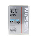 【奧力特國際】日本製日產 NISSAN 產地直送 SN 5W30 藍標節能機油 4公升