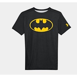 UNDER ARMOUR UA 男 HG Alter Ego 英雄系列-蝙蝠俠 緊身短袖T恤 [1244399]