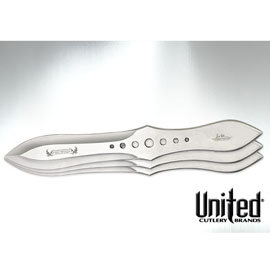 美國聯合刀廠United Cutlery GEN-X 不鏽鋼飛刀-3入-#UC-GH5030