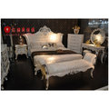 [紅蘋果傢俱] xgl 維多利亞系列 歐式家具 新古典 法式雙人床 6*7尺 床台 雕花 床架 現貨