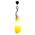 [MY-093/H1]黃色玻璃花形燈罩1燈款吊燈具/餐廳/角落/走廊燈飾/E27§燈時代§美術燈