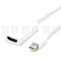 【彩虹竹子】Apple Mini DisplayPort 轉 HDMI 支援Thunderbolt mini dp 公 to HDMI母 轉接線 Macbook Air Pro Mini VA-003