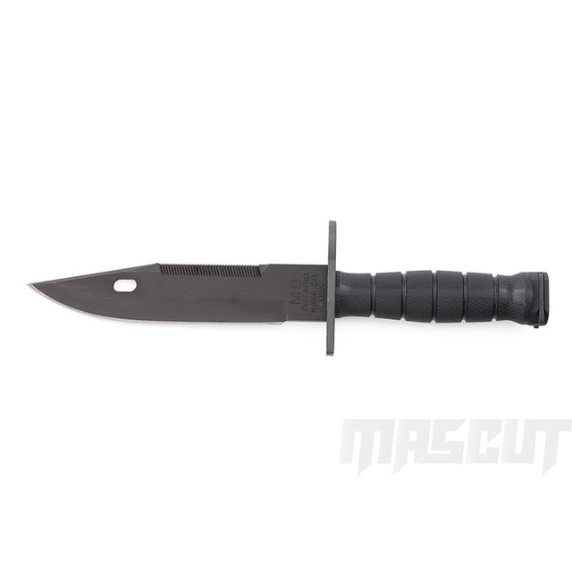 宏均-ONTARIO M9刺刀黑色6143-直刀 / AW-1025-1