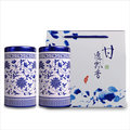 MIT雅品苑~002C台灣高山茶品牌包裝(青花瓷系列-提盒組)