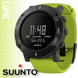 【芬蘭 SUUNTO】公司貨 最新款 New Core Lime Crush 核心心動系列 運動登山錶/氣象錶.自助旅行錶.釣魚錶_萊姆綠 SS020693000