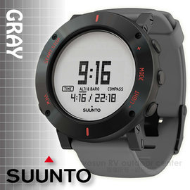 【芬蘭 SUUNTO】公司貨 最新款 New Core Gary Crush 核心心動系列 運動登山錶/氣象錶.自助旅行錶.釣魚錶_心動灰 SS020691000