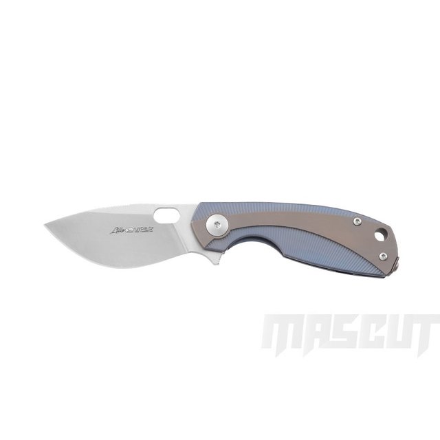 宏均-VIPER LILLE 紳士折刀 Vox設計 M390鋼 藍底鈦柄 銅色-折刀 / AJ-3015-V5962TIBLBR