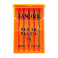 JANOME 原廠 高級 家用車針 萬用 紅頭針 14號(適合一般棉布、鋪棉布)各廠牌縫紉機皆可用