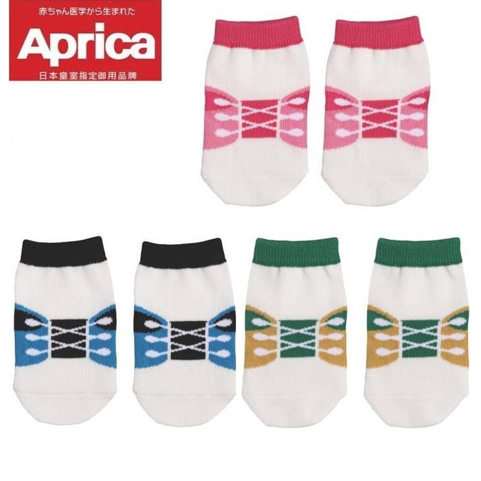 Aprica 有 機棉學步襪(1入) /嬰兒襪/寶寶襪 (三色可挑) 69元