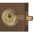 《WACH》花旗半邊鎖(暗閂) 補助鎖 房間門 門鎖 (無鑰匙) 適用鐵門/鋁門