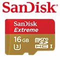 升速新規60MBSanDisk Extreme microSD U3 16GB 記億卡 (公司貨) 60MB/s