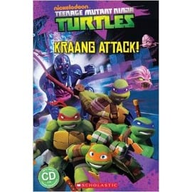 Teenage Mutant Ninja Turtles: Kraang Attack!! 忍者龜：克朗來襲（CD有聲書）Level 2