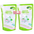*Nac Nac奶瓶蔬果植物洗潔精 (奶瓶清潔劑)「補充包600ML *2包」新包裝上市
