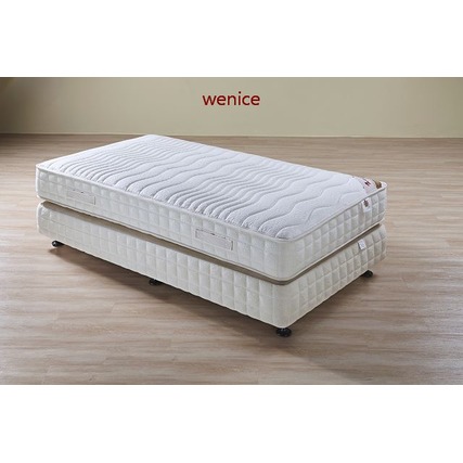 WENICE 維納斯 絕代風華 單人床墊(3.5x6.2尺) 上墊 獨立筒 10年保固 分期零利率 免運費 送保潔墊