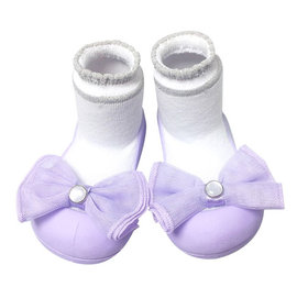 韓國Attipas快樂腳襪型學步鞋-水晶紫