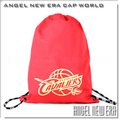 【ANGEL NEW ERA】NBA周邊商品 克里夫蘭騎士 束口袋 紅/黑