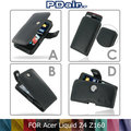 ＊PHONE寶＊PDair Acer Liquid Z4 Z160 側翻 / 下掀式 手拿直式 腰掛橫式皮套 可客製顏色