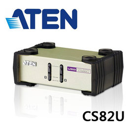 【可超商取貨】ATEN 宏正 CS82U 2埠PS/2-USB KVM 多電腦切換器 CS-82U