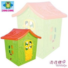 娃娃國★台灣CHING-CHING親親 大型遊具系列-森林小屋．角色扮演．5歲以上．兒童遊戲屋