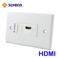 SUNBOX HDMI 面板插座 (WP-1H)