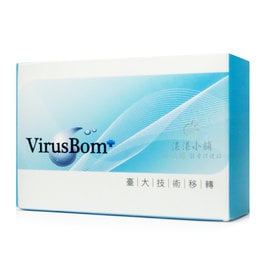 Virus Bom病毒崩 白麝香燕麥淨膚皂 台大技術移轉 100g/盒