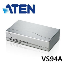 【可超商取貨】ATEN 宏正 VS-94A VS94A 4埠 專業視訊螢幕分配分享器 1進4出