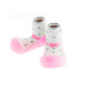 韓國 attipas 快樂腳襪型學步鞋 芭蕾粉紅