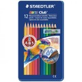 MS14410M12ABS 水性色鉛筆12色 (鐵盒) 色鉛筆 STAEDTLER 施德樓【金玉堂文具】