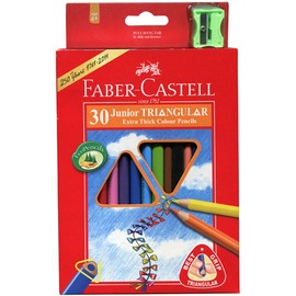 16-116538-30 大三角 油性 色鉛筆 30色 輝柏 Faber-Castell 【金玉堂文具】