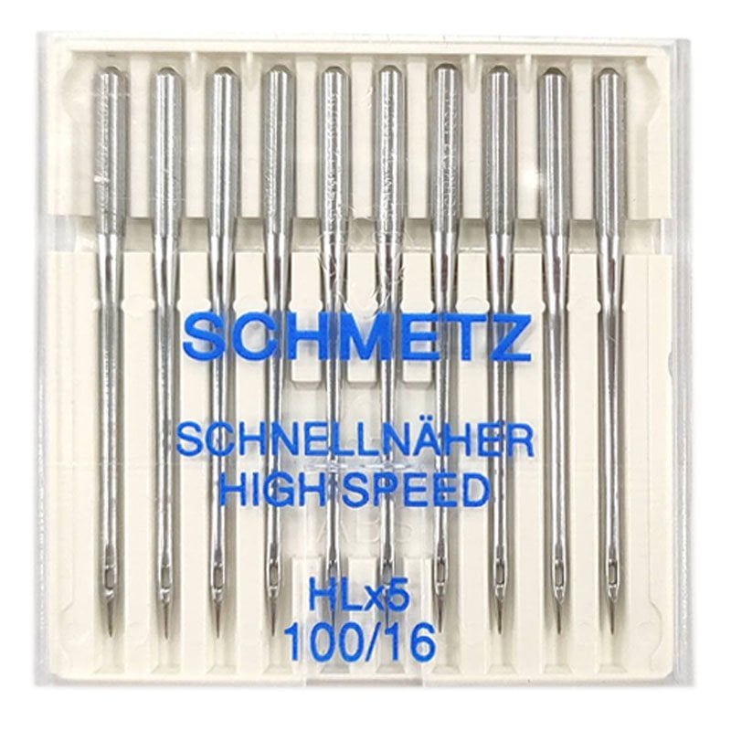 德國 原廠 SCHMETZ HLX5 16號/10入(適合牛仔布、厚布、帆布、酒袋布)各廠牌家用、仿工業車皆可用 1600P/PQC