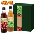 《台糖優食》台糖水果醋禮盒(蘋果醋+梅子醋) x6盒/箱~免運