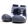 韓國 attipas 快樂腳襪型學步鞋 英倫紳士藍