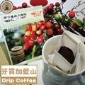濾掛式低卡黑咖啡 莊園級精品咖啡-亞買加藍山 5杯組 100%阿拉比卡咖啡豆 擁有自然果香風味 不酸不澀不苦 免運費