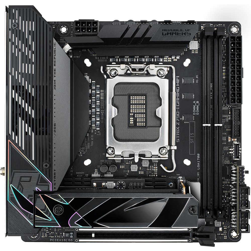 ASUS 華碩 STRIX Z790-I GAMING WIFI 主機板 / 1700腳位 13代 / DDR5 / Mini-ITX