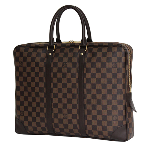 Louis Vuitton Porte Documents Voyage Damier Ebene N41124