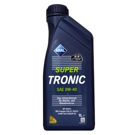 【易油網】ARAL SUPER TRONIC 0W40 全合成機油 汽柴油共用