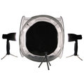 HAKUTATZ 7W LED白光攝影燈+40CM小型攝影棚組合 攝影棚燈組 LSIB077