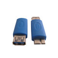 SAFEHOME USB 3.0 A母 轉 Micro B公 轉接頭，適合外接盒等設備用 CU3101